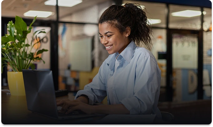 Performance marketer working